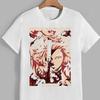 Rengoku Kyojuro Demon Slayer Anime T Shirt Summer Cotton Men Women Streetwear Fashion Couple Harajuku Tee Tops Clothing