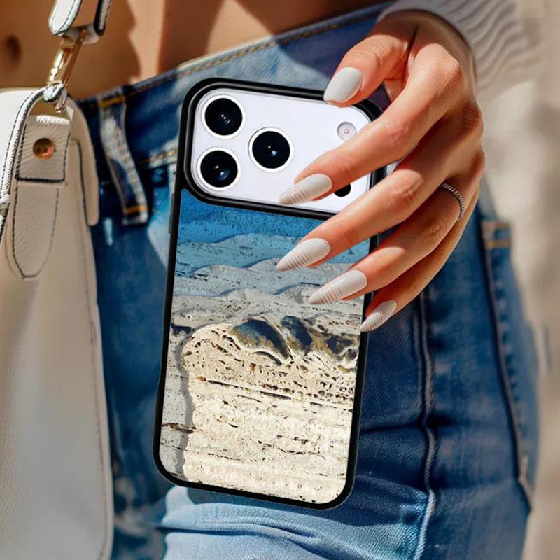 wood Resin Marble printing Phone Case For iPhone 17 Air 14 15 13 12 Max Cover For Apple 16e 11 Pro Max Plus Coque