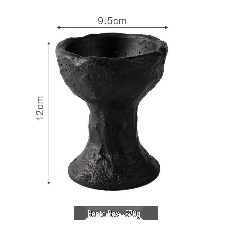 Wabi-Sabi Cement Multifunctional Candle and Incense Holder