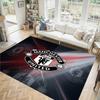 Manchester United FC Design Crystal Velvet Carpet Cozy Non?Slip Printed Rug For Bedroom Living Room Entrance