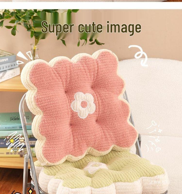 Extra Thick Super Soft Chair Cushion for Office, Dorm, and Classroom