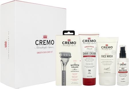 

Cremo Smooth Skincare Kit Men s Face Gift Set TU прозрачный