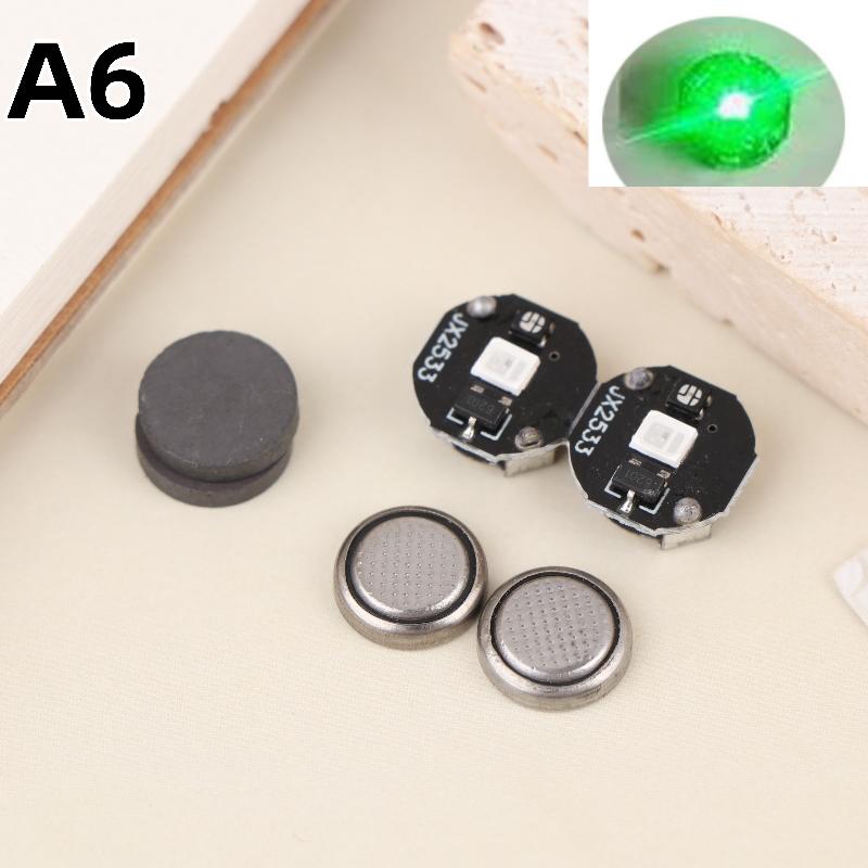 2ks LED Světlo Mikrovlnný Magnetický Spínač Osvětlovací Čip Animace Ruční Výroba Plus Světelný Model Hračka Bezdrátová Lampa