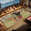Bing Custom Name Large Size Mouse Pad Large Gaming Table Cushion Non-slip Laptop Tablet Big Mousepad XXL Mat Mini PC Playmat With Lock Edge