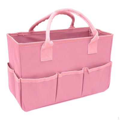 Teacher Helper Tote Bag Gardening Organizer Oxford Cloth with Pockets Craft Storage
