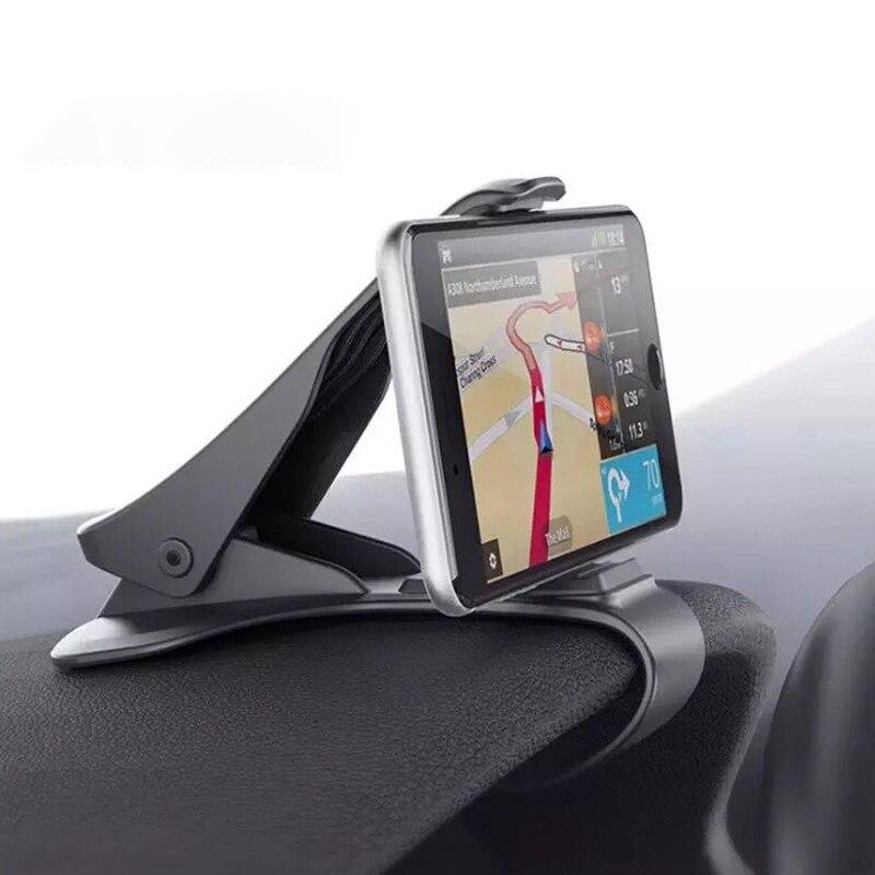 Univerzální držák mobilního telefonu do auta, snadno upevnitelný klip, stojan, multifunkční univerzální držák na palubní desku GPS navigace