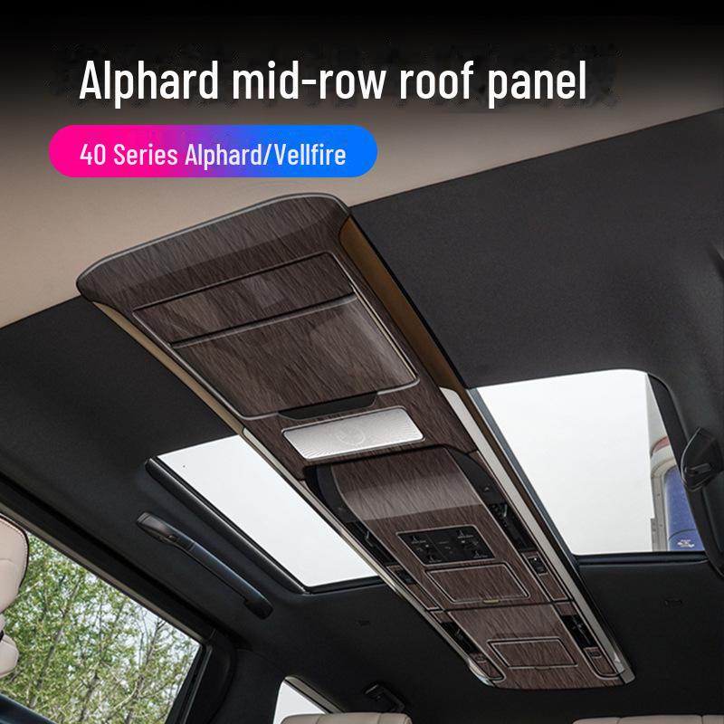 

Украшение панели крыши для Toyota Alphard 40 Series Mid-Row Vellfire 2024