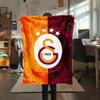 1pc Galatasaray Print Flannel Blanket, High Quality Comfortable for All Seasons, Home Decor, Warmth and Comfort, Perfect for Christmas Gifts56