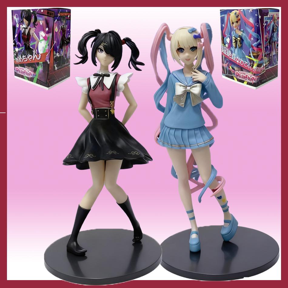 Anime NEEDY GIRL OVERDOSE Figures Cute Rain Action Figures Beautiful Girl Model PVC Figurine Collection Desktop Birthday Gifts