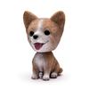 Husky Teddy Pomeranian Car Shake Head Dog Ornaments Cute Nodding Decoration Gift For Car Interior Home Room Auto Accessories