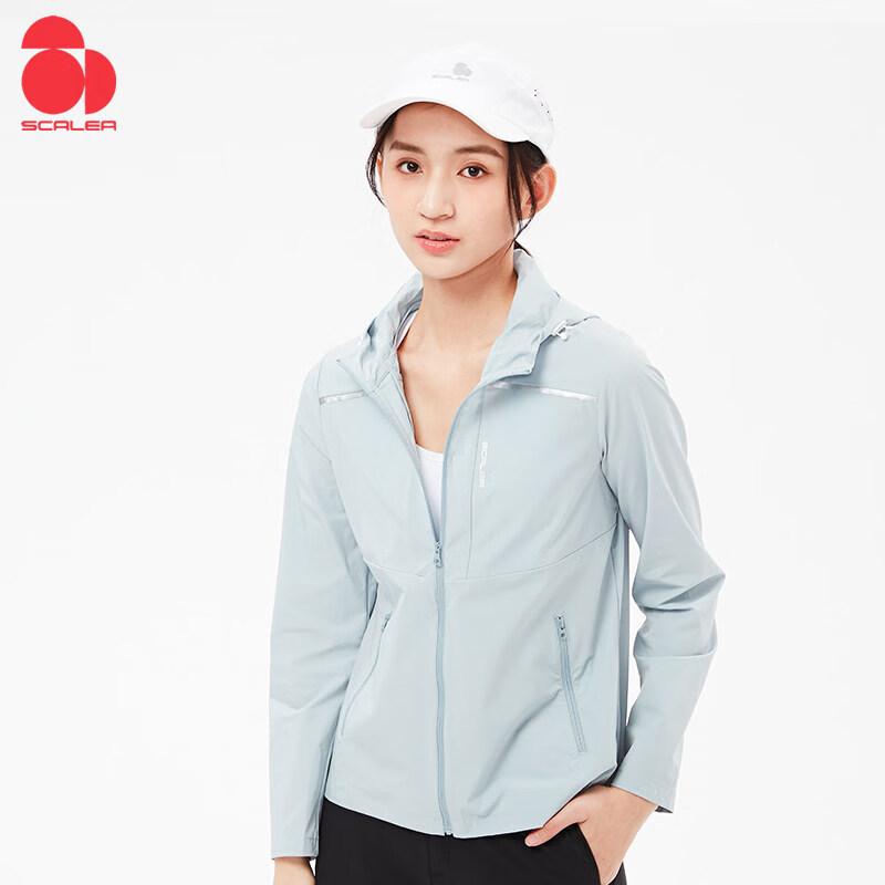 

SCALER F2303902 Women s Thin Elastic Windbreaker Jacket L