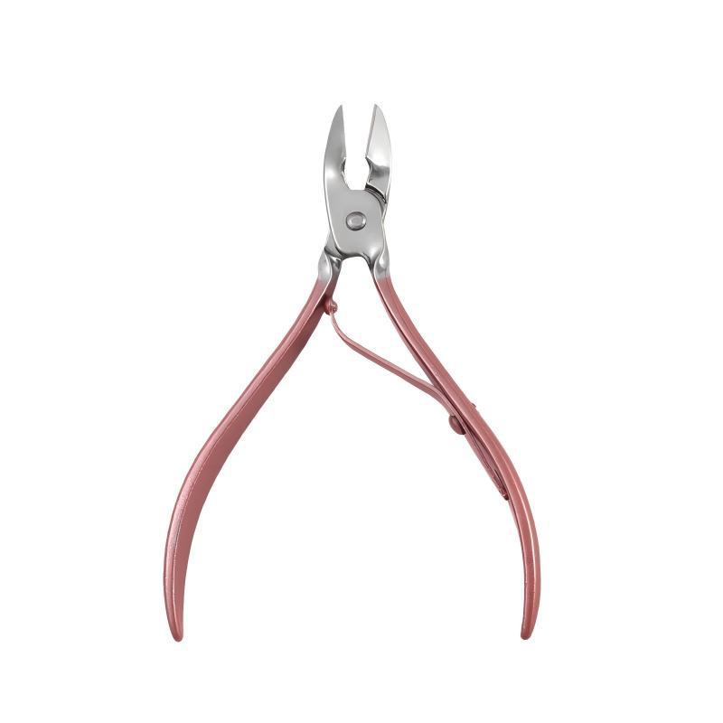 Professional Stainless Steel Nail Care Set: Cuticle Scissors, Barbed Nail Groove Scissors, Manicure Pliers, and Clippers