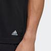 adidas Grafische Logo-Serie Sport Rundhals Kurzarm T-Shirt Herren Tops Schwarz GP0824