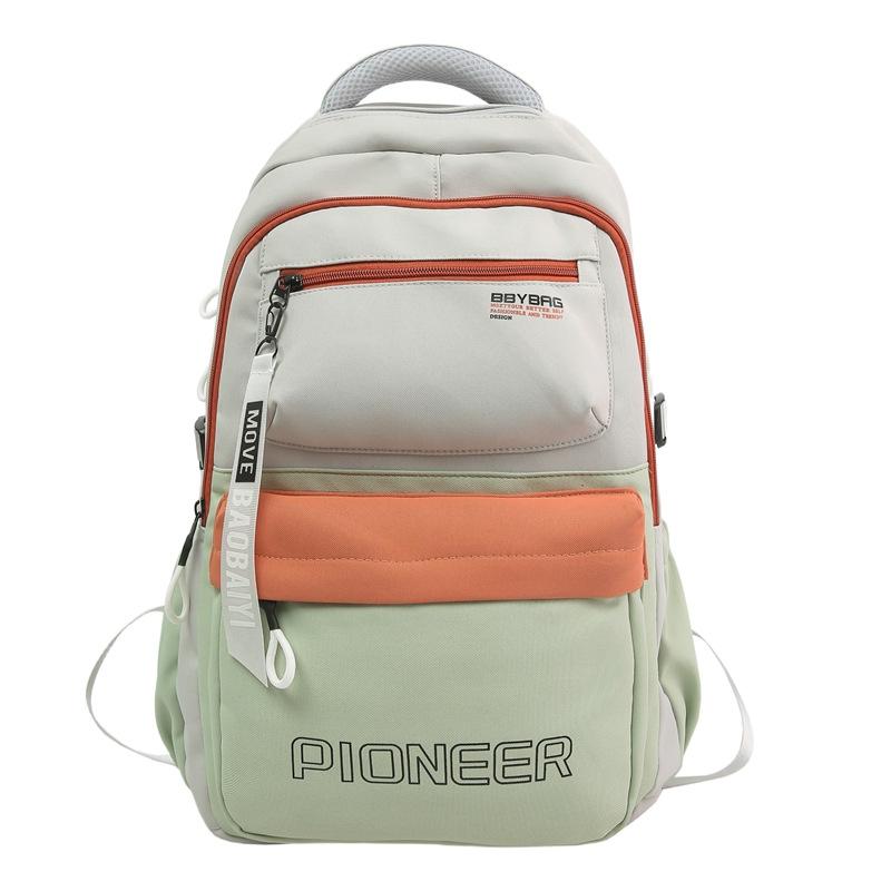 

Japanese High-end Backpacks, High-quality School and College Students, Trendy and Versatile Daily Commuting Bags зелений