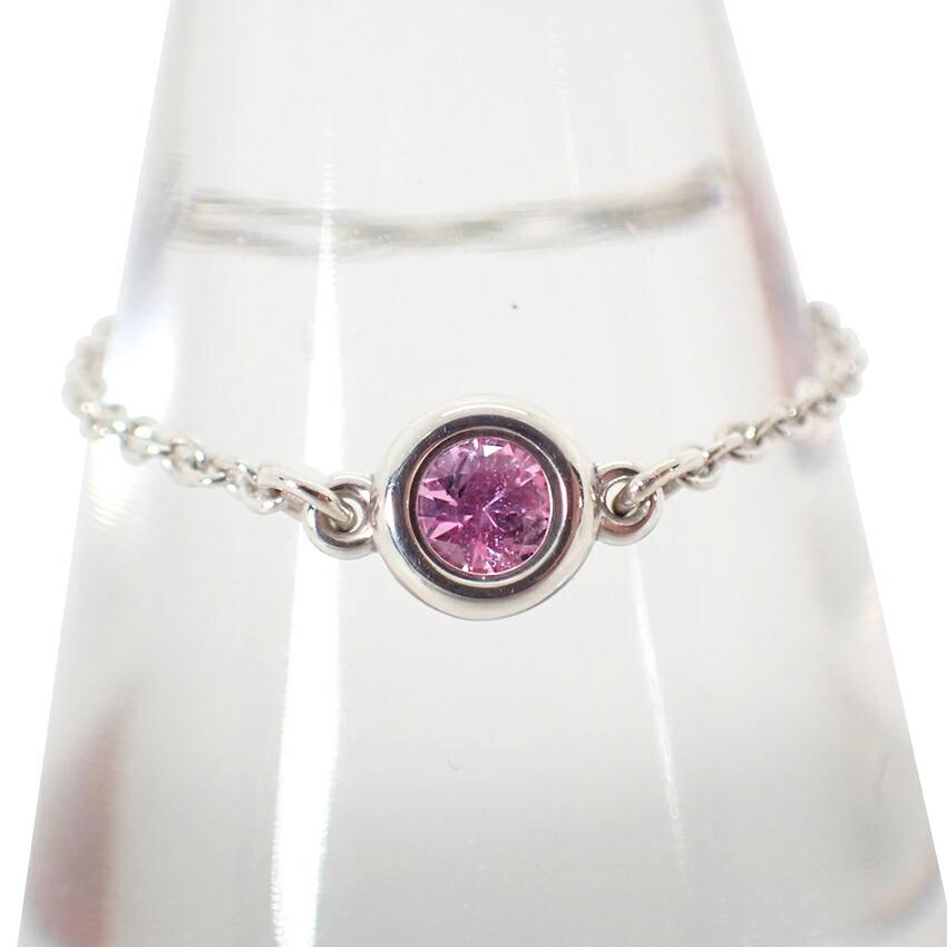 

[Used] TIFFANY 925 By the Yard Pink Sapphire Ring / Size 11.5 / j17-6