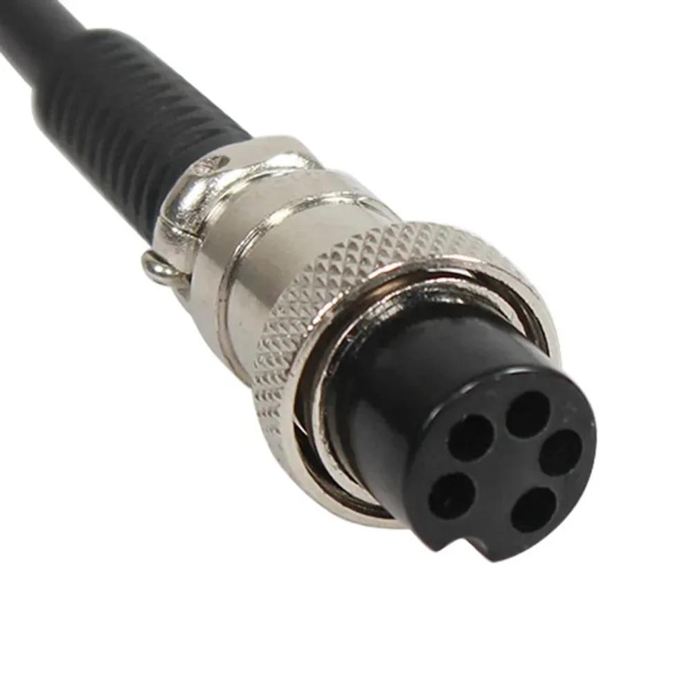 Black And Silver 907A Soldering Handle 50W Soldering Iron Ergonomic Grip Multiple Nozzle Options For 936 Stations