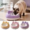 Auto Refill Pet Water Feeder Automatic Cat Dispenser, Feeder, Cute Siphon Bowl Ear Design, Bottle Adapter Threaded for Cats Small Dogs Hygienic
