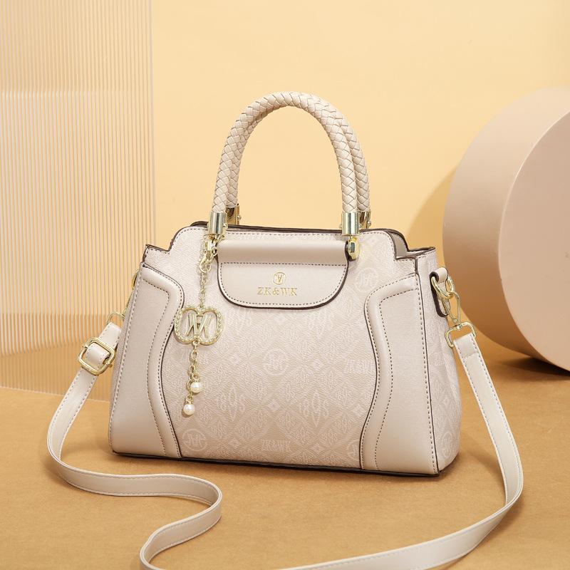 

2025 лето новая сумка большая вместимость модная повседневная текстурная сумка на плечо кроссбоди женская