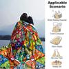 Pokemon Characters Collage Blanket Soft Throw Blanket For Home Bedroom Bed Sofa Travel Office Solid Christmas Blanket