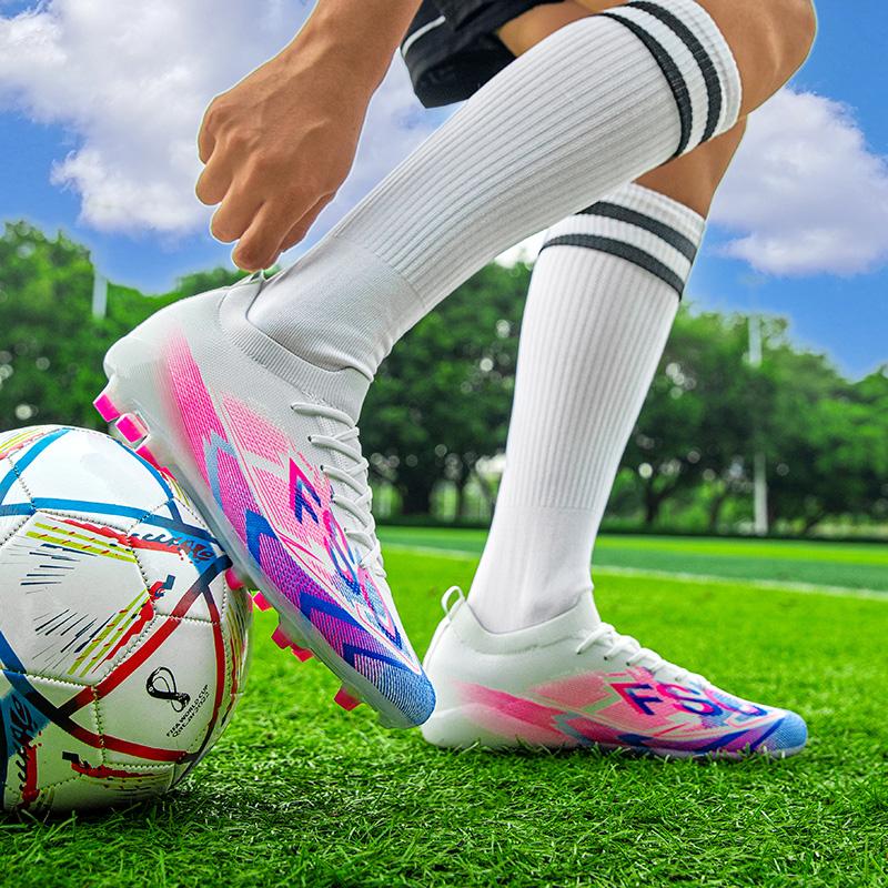 Football Boots Men Cleats Resistant Society Studded Sneaker Boy Sports Football Shoes Training TF/FG High Quality Soccer Shoes