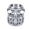 Coffee Mug Reusable Resin Stainless Steel Engine Coffee Cup with Ergonomic Handle for Present