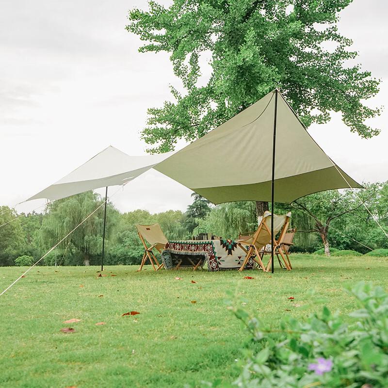 ZISIZ Octagonal Outdoor Camping Tarp