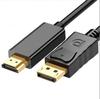 DisplayPort To HDMI DisplayPort To HDMI Lead Compatible with and Projectors H.May (DP) Cable, 4K/30Hz, 1080P/60Hz, 1920x1200, Gold-Plated Plugs, (DP)