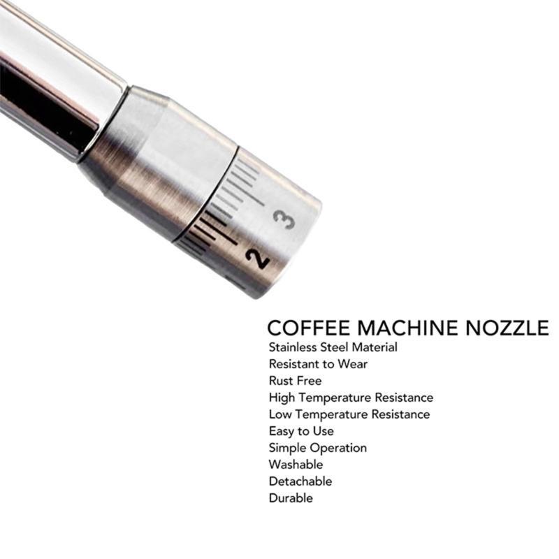 Замена паровой насадки Материал нержавеющая сталь Наконечник паровой трубки для кофеварки China Mainland