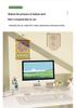 Acrylic Monitor Riser with Keyboard Tray and Storage Shelf