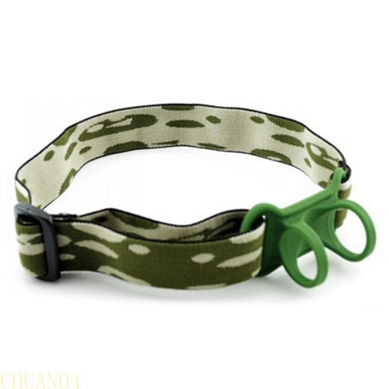 A1A2 5Pcs Camping Cycling Light Mount bands Soft High Elastic Head Lamp Stand Silicone headlamps Flashlights Holder Elastic