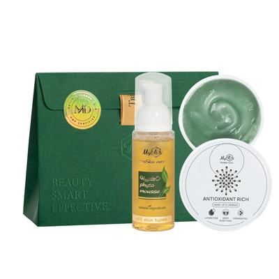 Gift Set for Makeup Removal and Deep Cleansing with Makeup Remover SET ANTIOXIDANT RICH