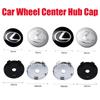 For Lexus F Sport IS RX NX ES LS GS UX LX LC RC GC GX IS250 EX300h CT200h Car Wheel Center Hub Cap Rim Sticker Decals Accessorie