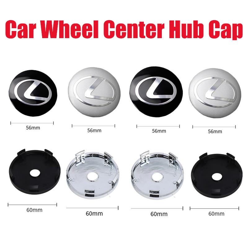 For Lexus F Sport IS RX NX ES LS GS UX LX LC RC GC GX IS250 EX300h CT200h Car Wheel Center Hub Cap Rim Sticker Decals Accessorie