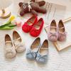 Bright Hues Girls Ballet Flats Casual Round Toe Cute Suede Mocasines Ballerina Church Princess Shoes Elegant Party Shoes I03122