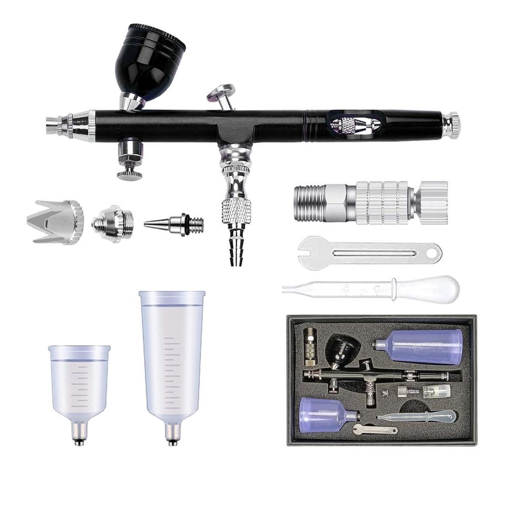 AR180 Airbrush Spray Paint Pen, 0.3-0.5mm Caliber for Car and Model Art.