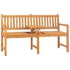 Day and Night - Day and Night 3-seater Garden Bench with Solid Teak Wood Table 150 Cm