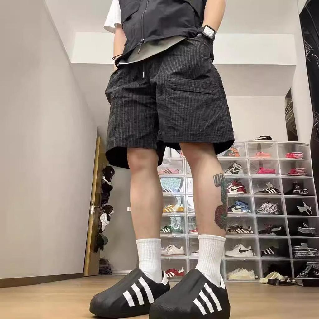 Men's 2024 Plus-Size Purple Quick-Dry Mesh Sports Shorts - Breathable, Casual Fit