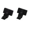2 Stück Staubschutz-Scharnier Ersatz für Keenwood KD 291R Plattenspieler ABS Plattenspieler Staubschutz-Scharnier Plattenspieler Teile