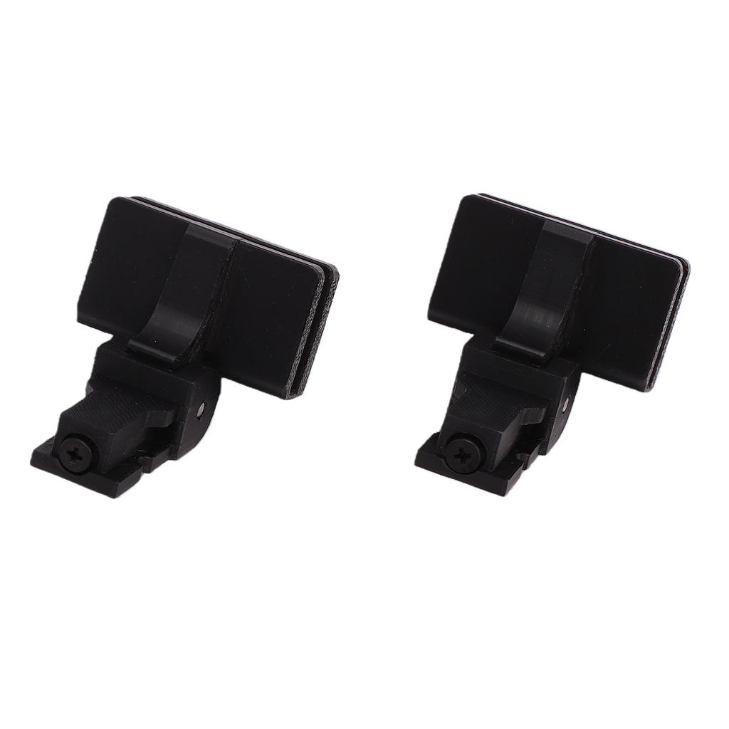 2 Stück Staubschutz-Scharnier Ersatz für Keenwood KD 291R Plattenspieler ABS Plattenspieler Staubschutz-Scharnier Plattenspieler Teile
