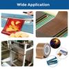 10M PTFE Tape High Temperature For Vacuum Sealer Machine Hand and Impulse Sealers For Food Saver Seal A Meal Weston Cabella's