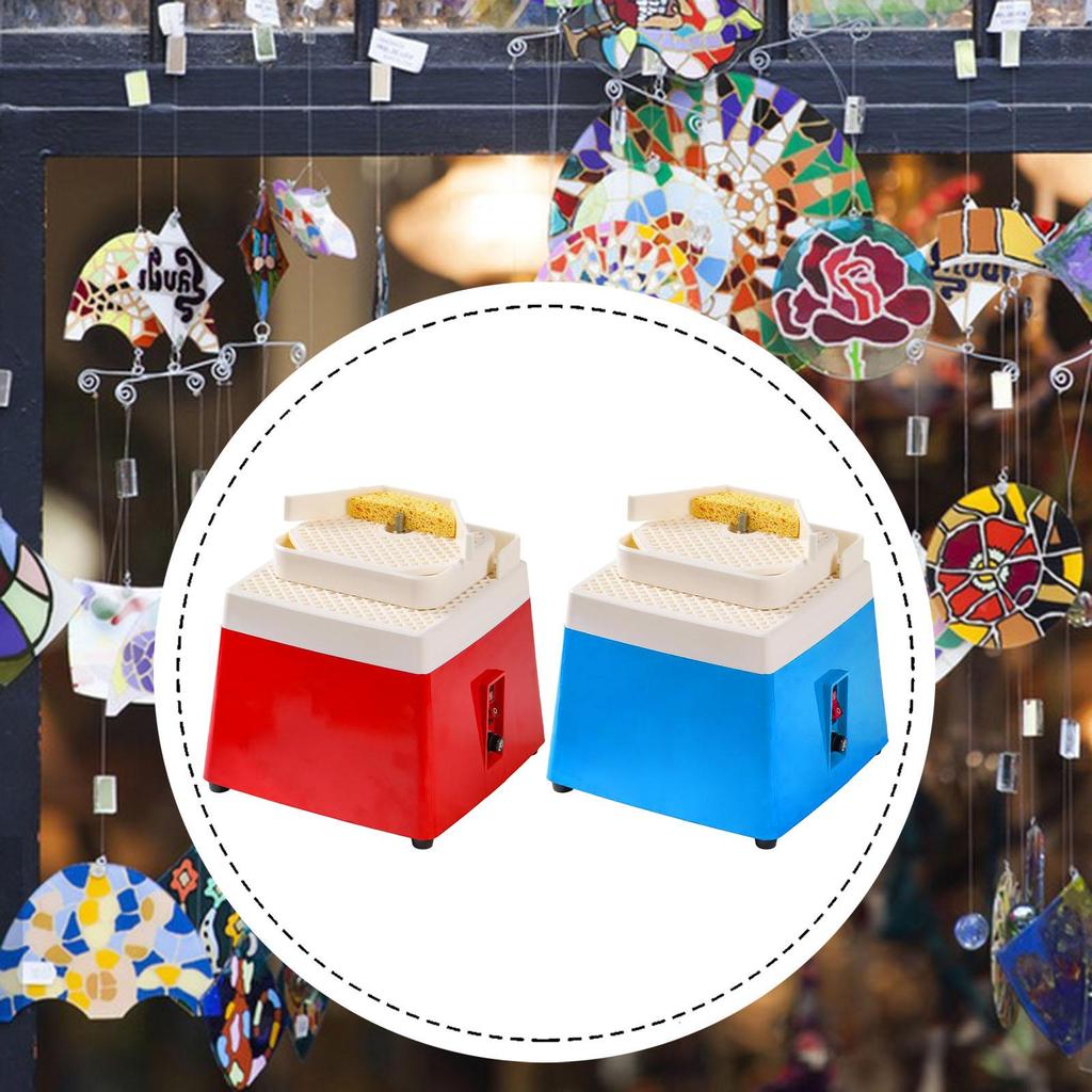 Stained Glass Grinding Tool with Bit Small Portable Mini Glass Grinding Machine for Home Processing Hobby