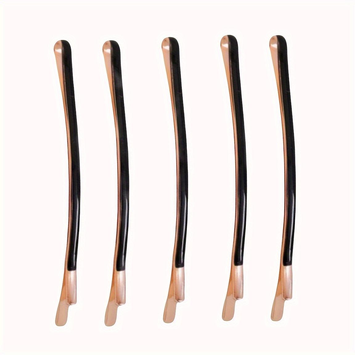

Korean-style Long Hair Clip for Adults, Simple One-piece Hair Accessory with Large Drop-edge Design and Korean-inspired Horizontal Clasp