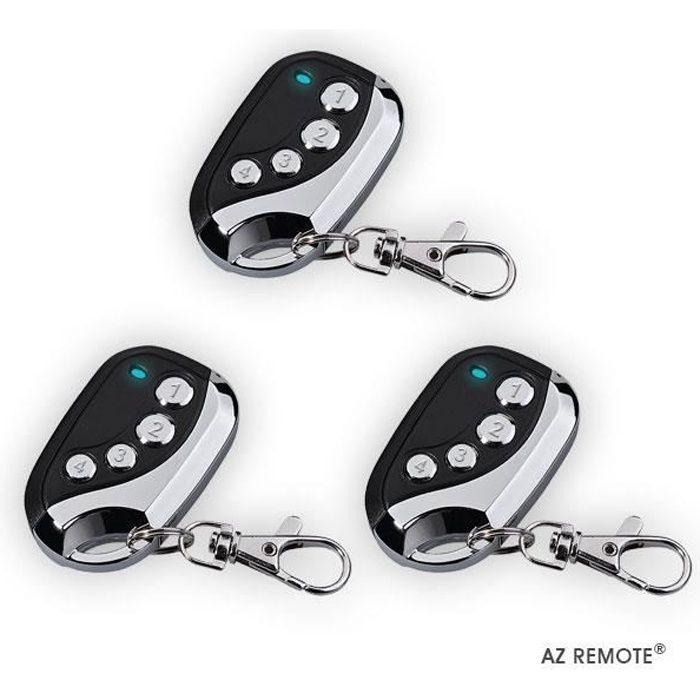 

SHOP-STORY - Набір з 3 шт. - Універсальний пульт-копіювальник Az Remote 433,92 МГц Ворота Гараж Сигналізація Світло - Інструкція FR