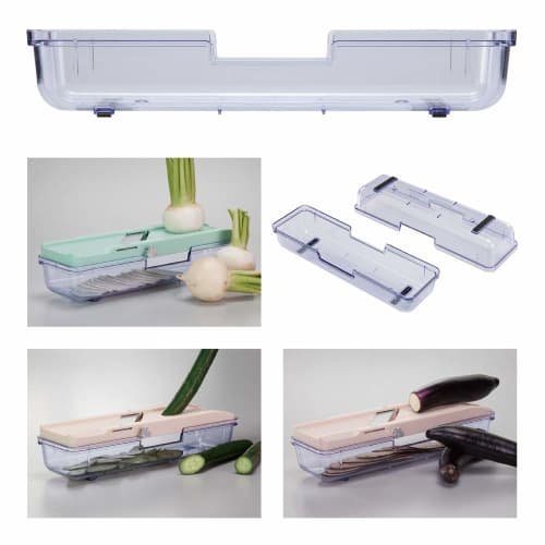 [.co.jp Exclusive] Benriner All-Purpose Vegetable Cooker Deluxe Set, Light Green, 11-DX-G