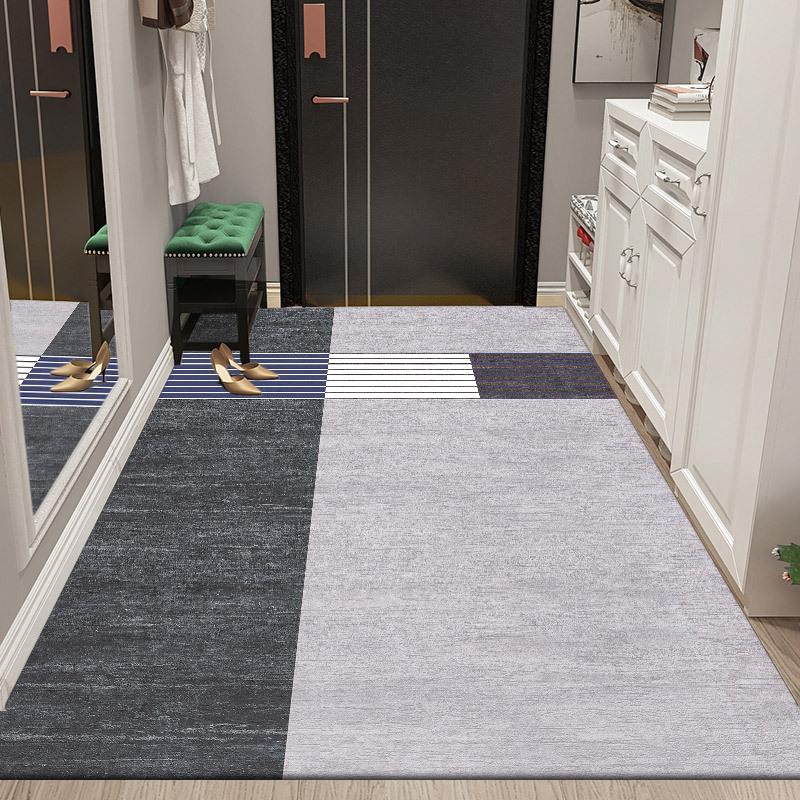 Home Floor Mat Entrance Carpet Bedroom Bedside Easy To Maintain Living Room Bathroom Simple Foot Mat