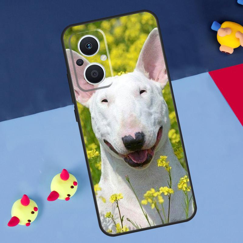 Bullterrier Bull Terrier Dog For OPPO Reno 14F 13F 12F 11F 10 11 12 13 14 Pro 8T 7 8 Lite OPPO Find X6 X5 X8 X9 Pro Case