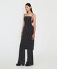Daiaegeuneol Strap Sleeveless Dress (Dark Gray)
