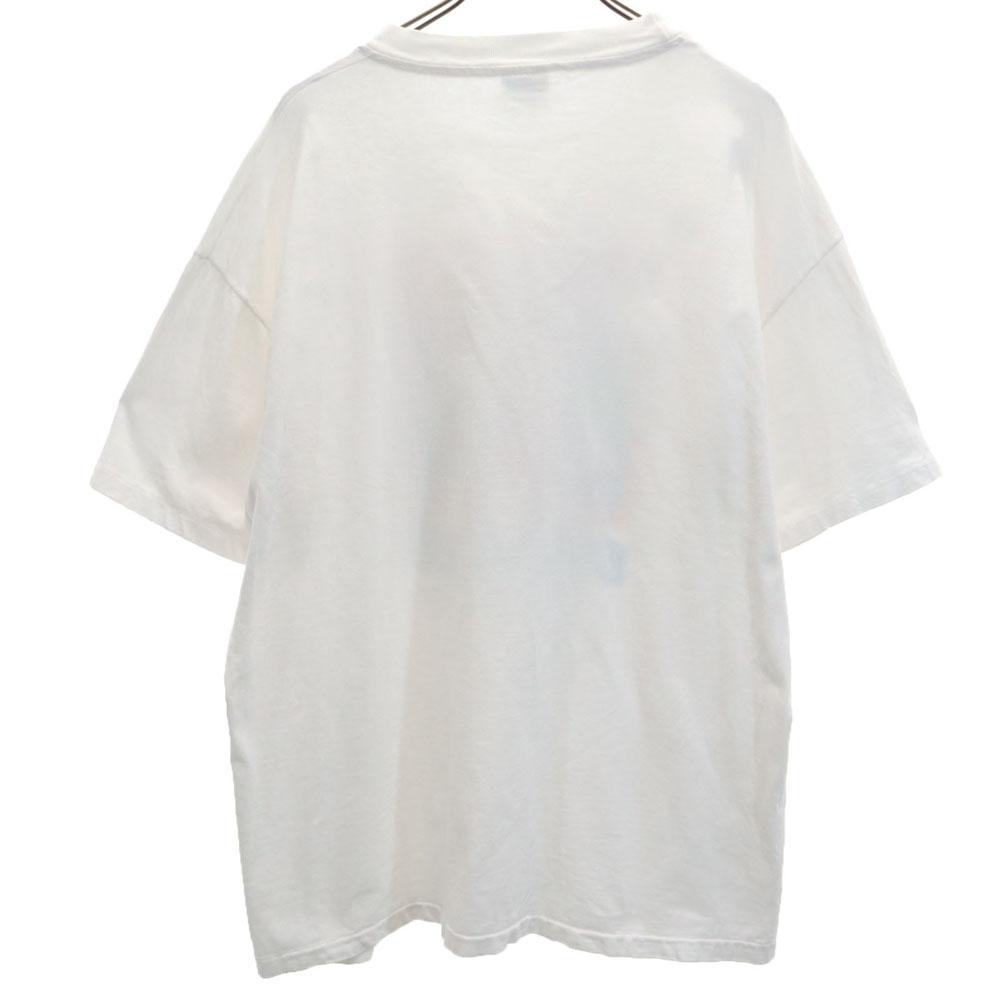 Hanes 90s Lighthouse print Short sleeve Single stitch T-shirt Old vintage Men's Used