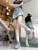 Spicy Girl High-Waisted A-Line Denim Skirt - Slimming Summer Hip-Hugging Hot Pants for Women