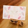 Sanbi Rubber Japanese Language Own Brown Stamp, Time, "My Color" KKG-LLC03,
